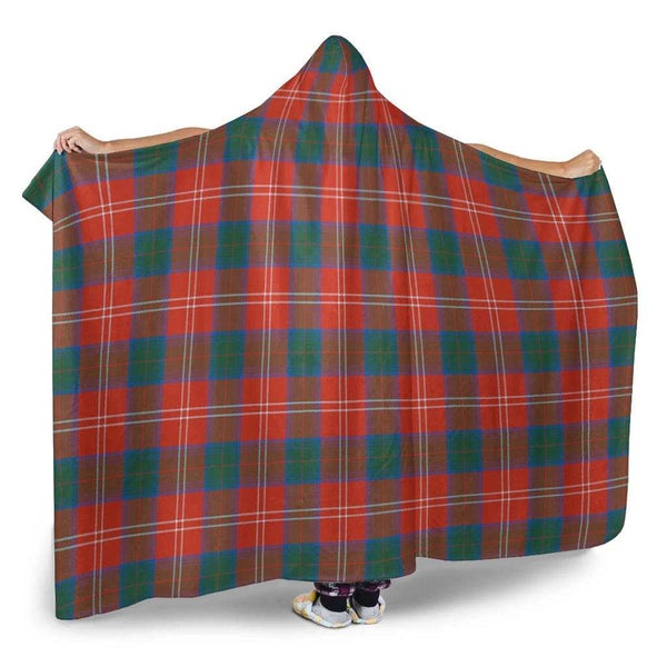 Scottish Chisholm Ancient Clan Tartan Hooded Blanket Tartan Plaid 2