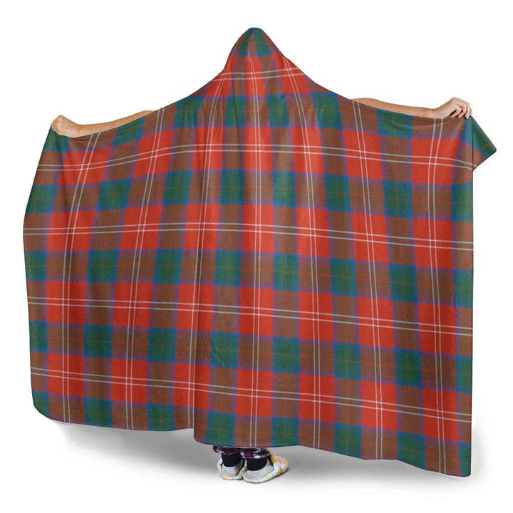 Scottish Chisholm Ancient Clan Tartan Hooded Blanket Tartan Plaid 3