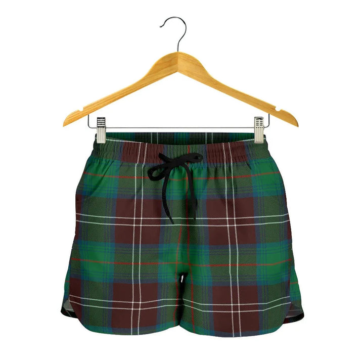 Scottish Chisholm Hunting Ancient Clan Tartan Women Shorts