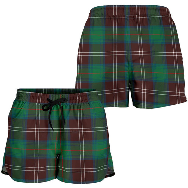 Scottish Chisholm Hunting Ancient Clan Tartan Women Shorts