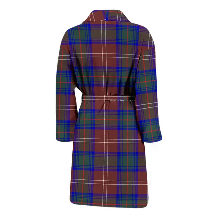 Scottish Chisholm Hunting Modern Clan Tartan Bathrobe 1
