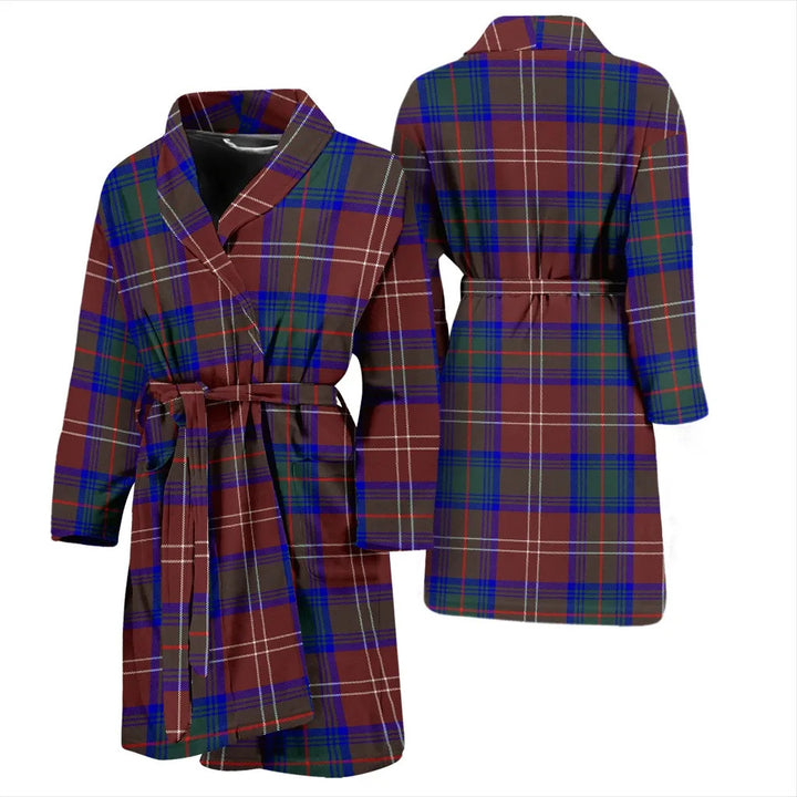Scottish Chisholm Hunting Modern Clan Tartan Bathrobe 3