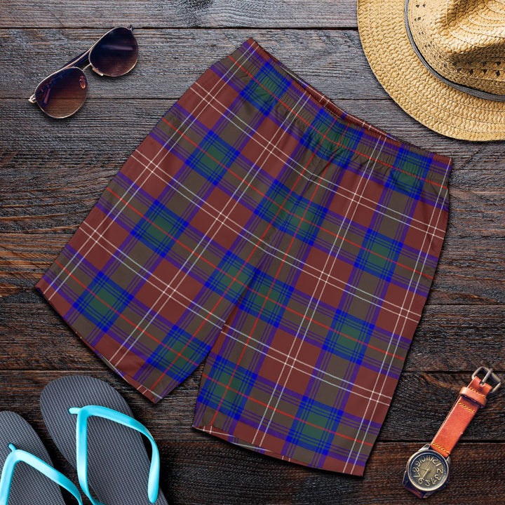 Scottish Chisholm Hunting Modern Clan Tartan Men's Shorts