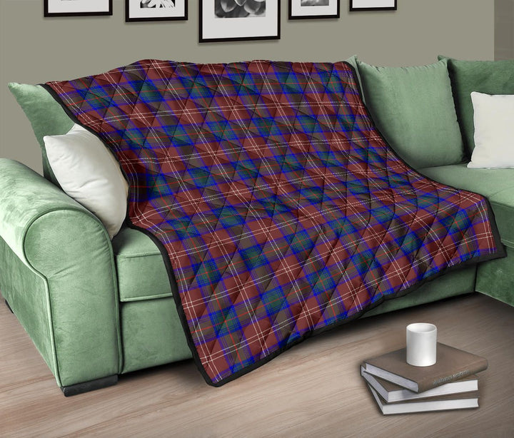 Scottish Chisholm Hunting Modern Clan Tartan Quilt Tartan Plaid 10