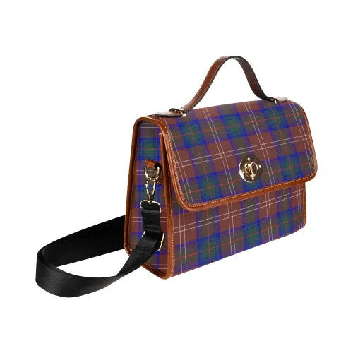 Scottish Chisholm Hunting Modern Clan Tartan Waterproof Canvas Bag Tartan Plaid 3