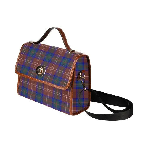 Scottish Chisholm Hunting Modern Clan Tartan Waterproof Canvas Bag Tartan Plaid 4