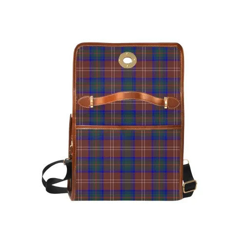 Scottish Chisholm Hunting Modern Clan Tartan Waterproof Canvas Bag Tartan Plaid 6