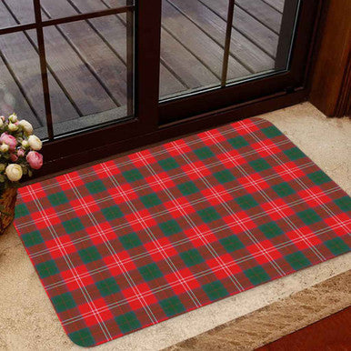 Scottish Chisholm Modern Clan Tartan Door Mat Tartan Plaid 1
