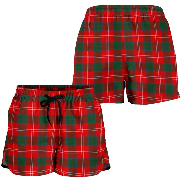 Scottish Chisholm Modern Clan Tartan Women Shorts