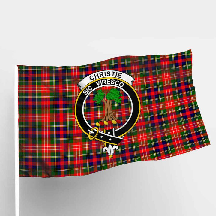 Scottish Christie Clan Crest Tartan Flag Parade Tartan Plaid 1
