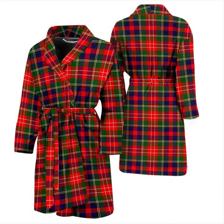 Scottish Christie Clan Tartan Bathrobe 3