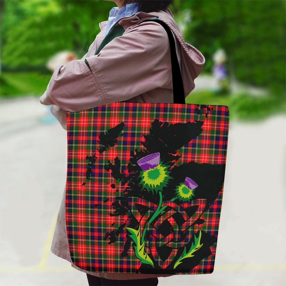 Ross Tartan Canvas Bag