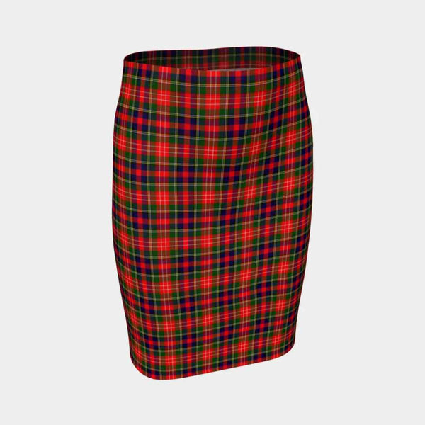 Scottish Christie Clan Tartan Fitted Skirt Tartan Plaid 1