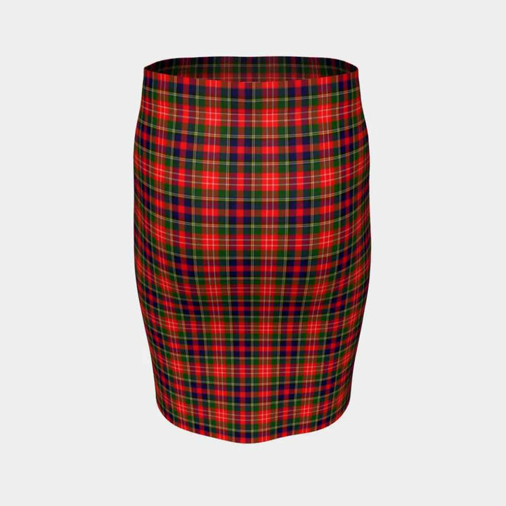 Scottish Christie Clan Tartan Fitted Skirt Tartan Plaid 4