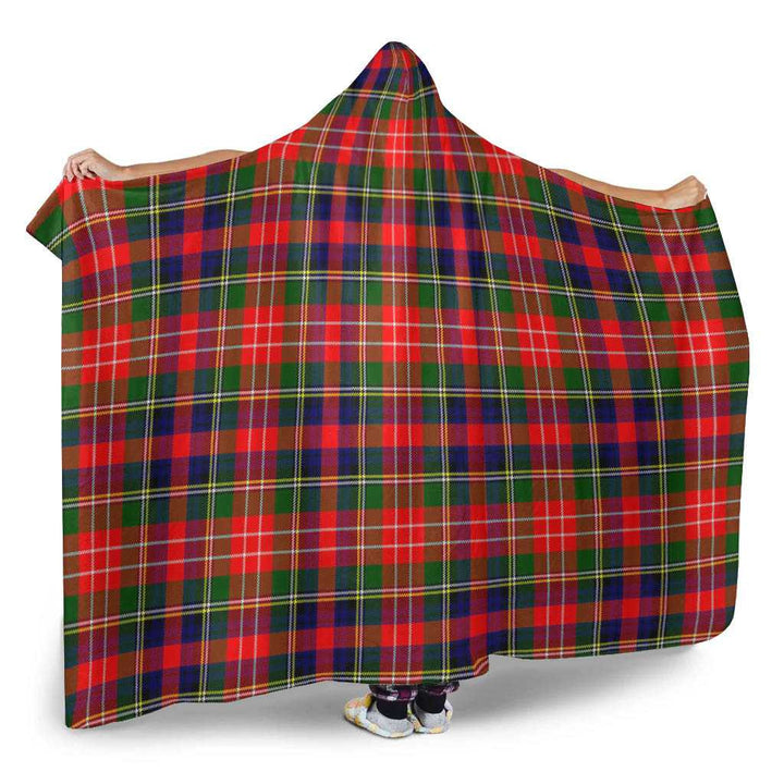 Scottish Christie Clan Tartan Hooded Blanket Tartan Plaid 2