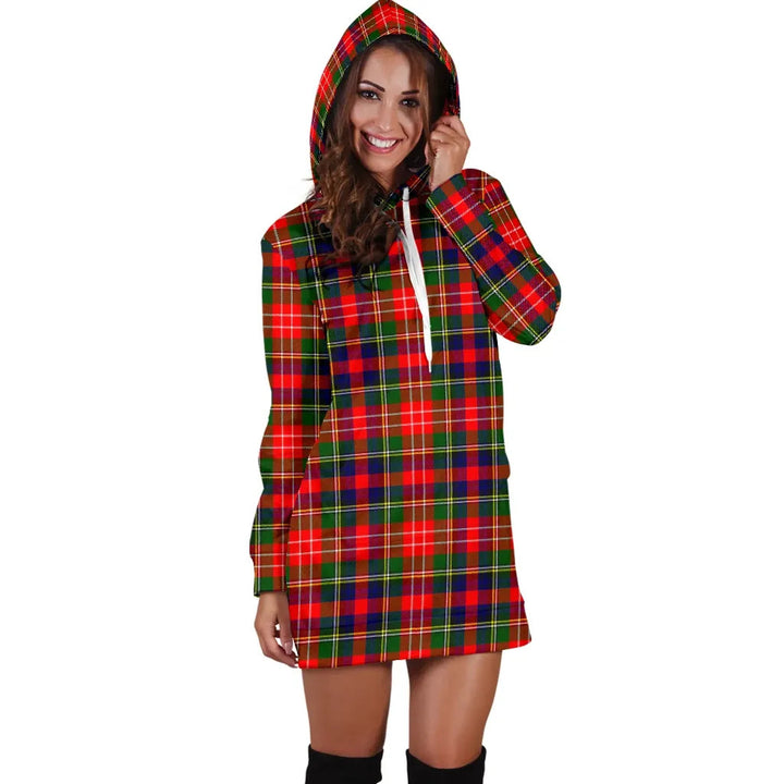 Scottish Christie Clan Tartan Hoodie Dress