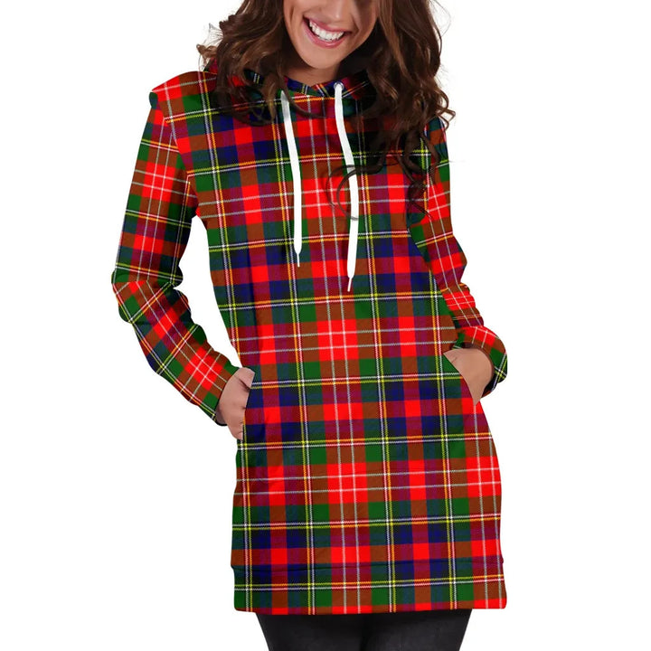 Scottish Christie Clan Tartan Hoodie Dress