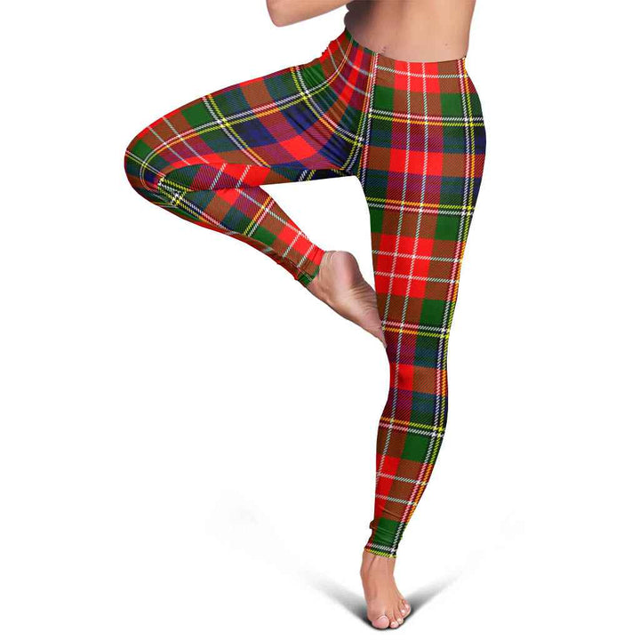 Scottish Christie Clan Tartan Women Leggings Tartan Plaid 5