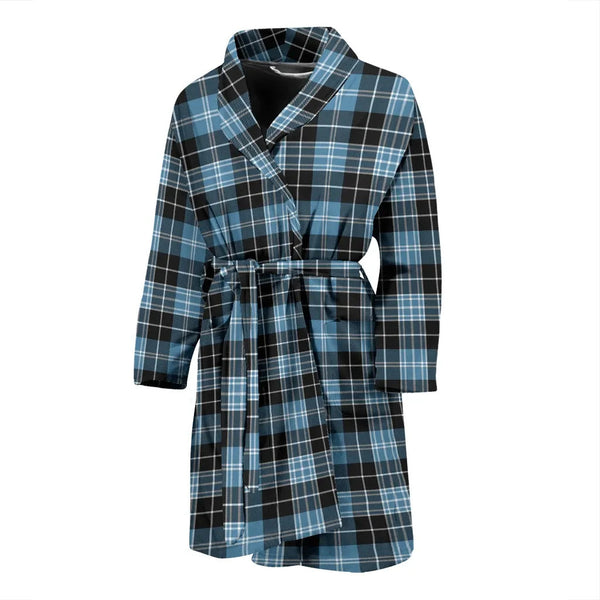 Scottish Clark Ancient Clan Tartan Bathrobe 2
