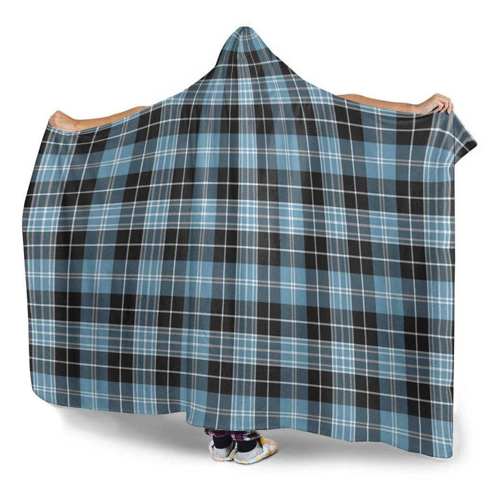 Scottish Clark Ancient Clan Tartan Hooded Blanket Tartan Plaid 3
