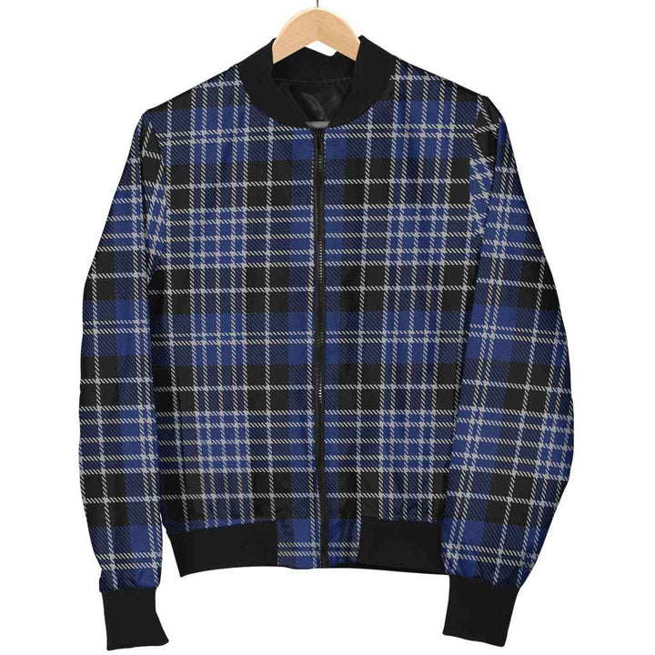 Scottish Clark Modern Clan Tartan Bomber Jacket Tartan Plaid 1