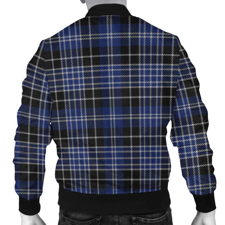 Scottish Clark Modern Clan Tartan Bomber Jacket Tartan Plaid 3