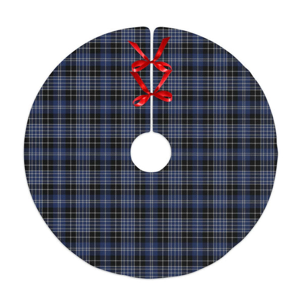 Scottish Clark Modern Clan Tartan Christmas Tree Skirt No Tassels 1 Tartan Plaid