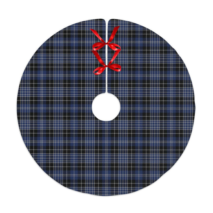 Scottish Clark Modern Clan Tartan Christmas Tree Skirt No Tassels 1 Tartan Plaid