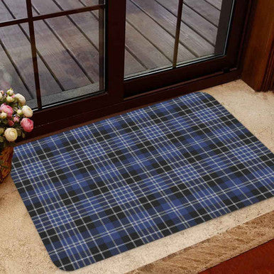 Scottish Clark Modern Clan Tartan Door Mat Tartan Plaid 1