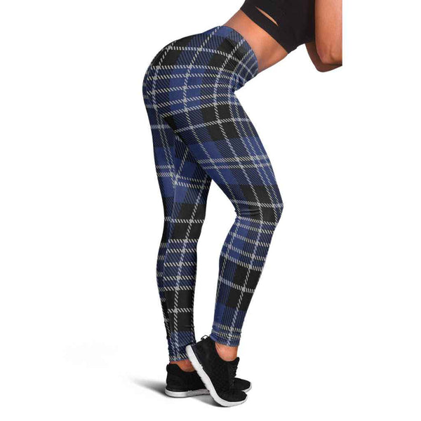 Scottish Clark Modern Clan Tartan Women Leggings Tartan Plaid 1