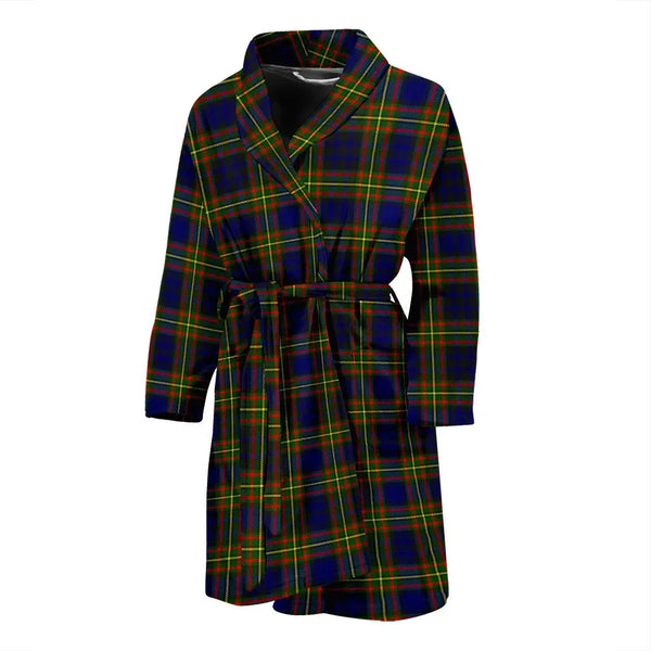 Scottish Clelland Modern Clan Tartan Bathrobe 2