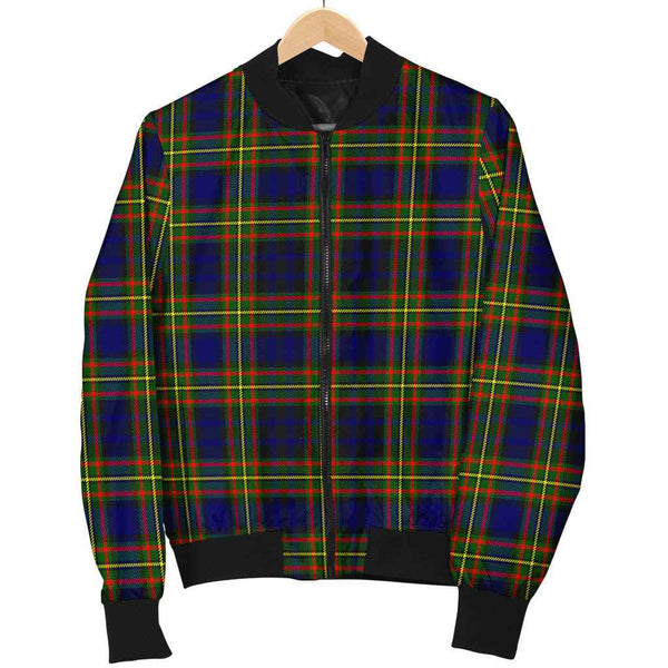 Scottish Clelland Modern Clan Tartan Bomber Jacket Tartan Plaid 1