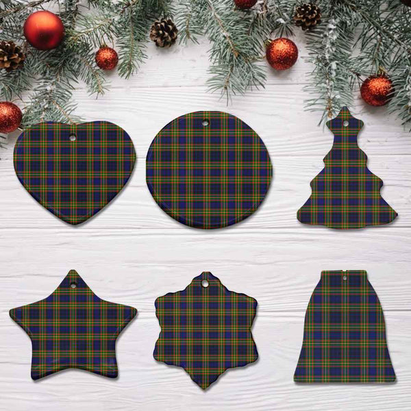 Scottish Clelland Modern Clan Tartan Ceramic Ornament All Tartan Plaid