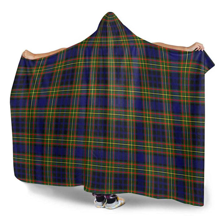 Scottish Clelland Modern Clan Tartan Hooded Blanket Tartan Plaid 3