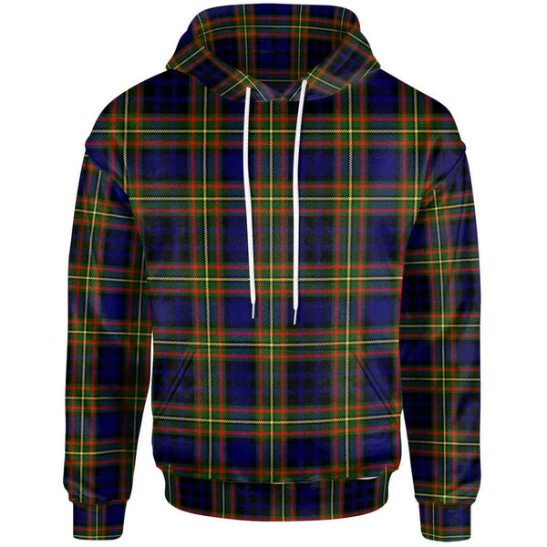 Scottish Clelland Modern Clan Tartan Hoodie Front Side Tartan Plaid