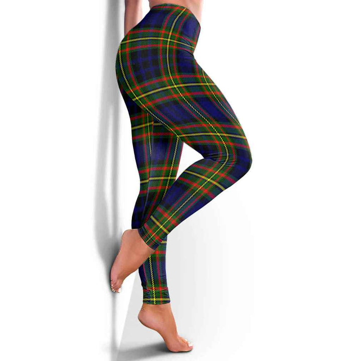Scottish Clelland Modern Clan Tartan Women Leggings Tartan Plaid 4
