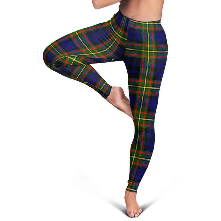 Scottish Clelland Modern Clan Tartan Women Leggings Tartan Plaid 5