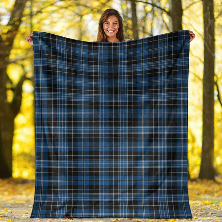 Scottish Clergy Blue Clan Tartan Blanket Tartan Plaid 6