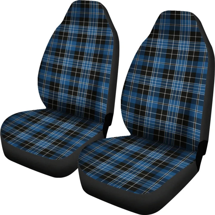 Scottish Clergy Blue Clan Tartan Car Seat Covers 1