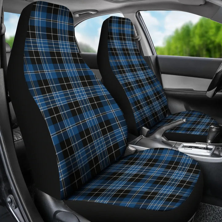Scottish Clergy Blue Clan Tartan Car Seat Covers 3