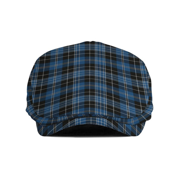 Scottish Clergy Blue Clan Tartan Flat Cap Tartan Plaid 1