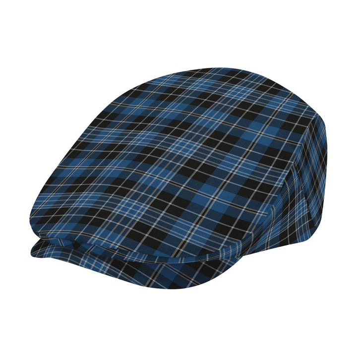 Scottish Clergy Blue Clan Tartan Flat Cap Tartan Plaid 2