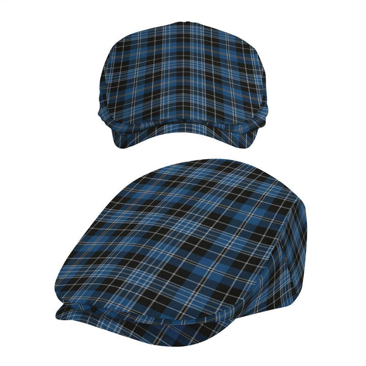 Scottish Clergy Blue Clan Tartan Flat Cap Tartan Plaid 5