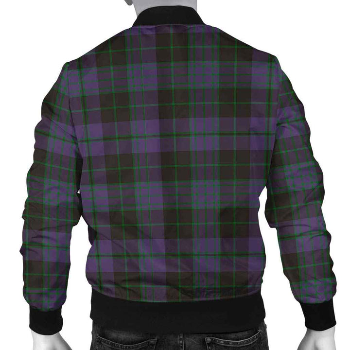 Scottish Clergy Green Clan Tartan Bomber Jacket Tartan Plaid 3