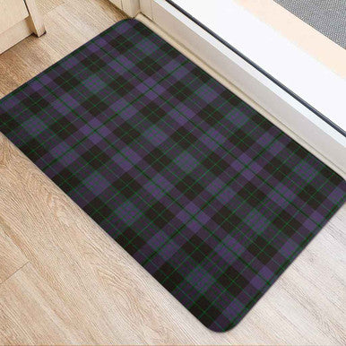 Scottish Clergy Green Clan Tartan Door Mat Tartan Plaid 2