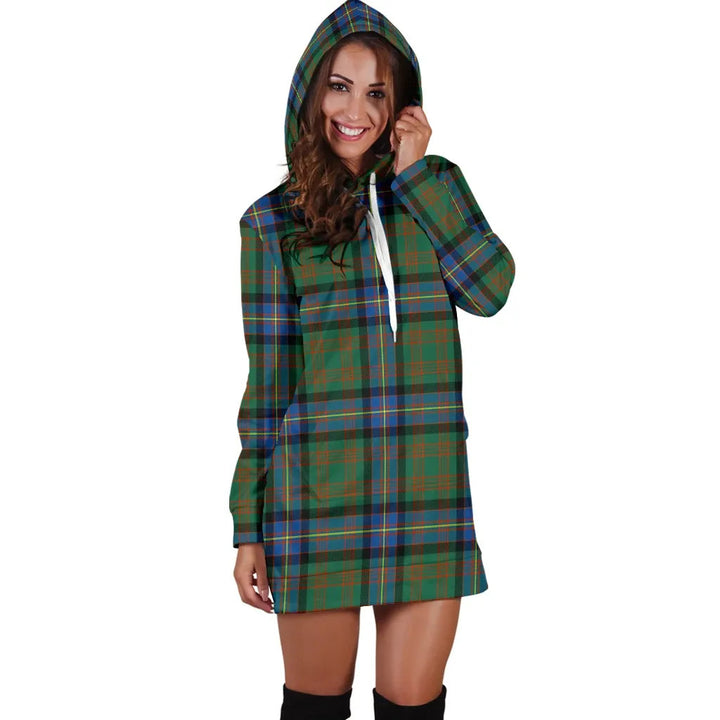 Scottish Cochrane Ancient Clan Tartan Hoodie Dress