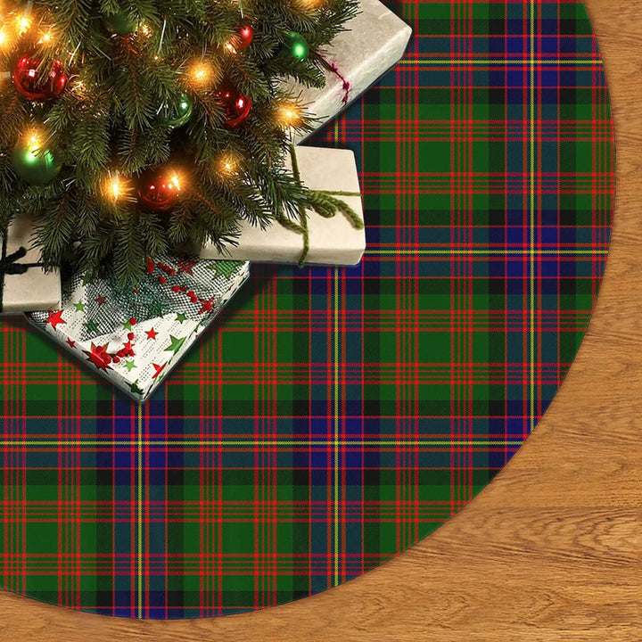 Scottish Cochrane Modern Clan Tartan Christmas Tree Skirt No Tassels 2 Tartan Plaid