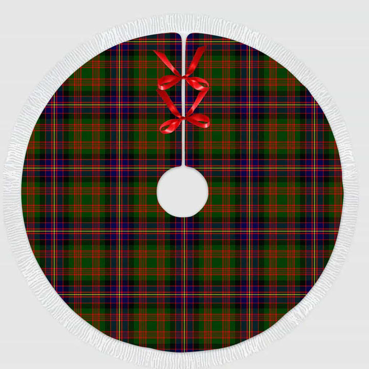 Scottish Cochrane Modern Clan Tartan Christmas Tree Skirt Tassels 1 Tartan Plaid