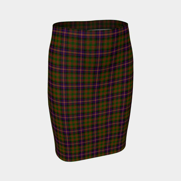 Scottish Cochrane Modern Clan Tartan Fitted Skirt Tartan Plaid 1