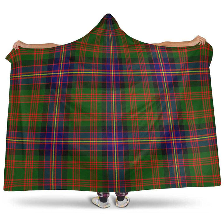 Scottish Cochrane Modern Clan Tartan Hooded Blanket Tartan Plaid 1